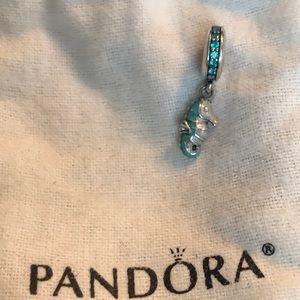 Authentic Pandora Tropical Seahorse charm